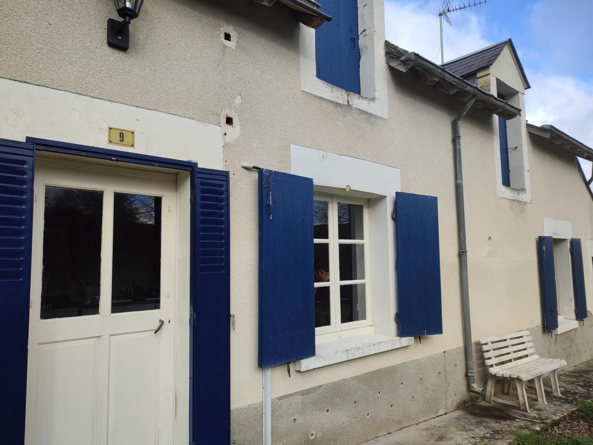 Maison Plain Pied, 2 Chambres, Longere Typique , Fraiche, Dans Bourg Avec Tous Commerces Lucay-le-Male Ngoại thất bức ảnh