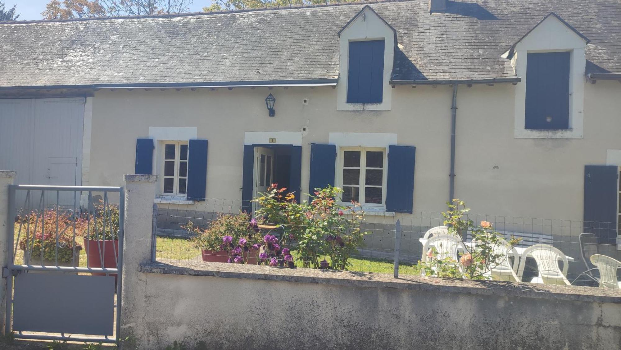 Maison Plain Pied, 2 Chambres, Longere Typique , Fraiche, Dans Bourg Avec Tous Commerces Lucay-le-Male Ngoại thất bức ảnh